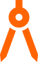Compass tool icon representing operational scale